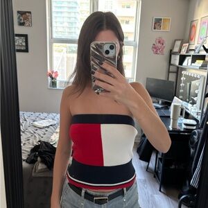 Tommy Hilfiger Knit Tube Top
